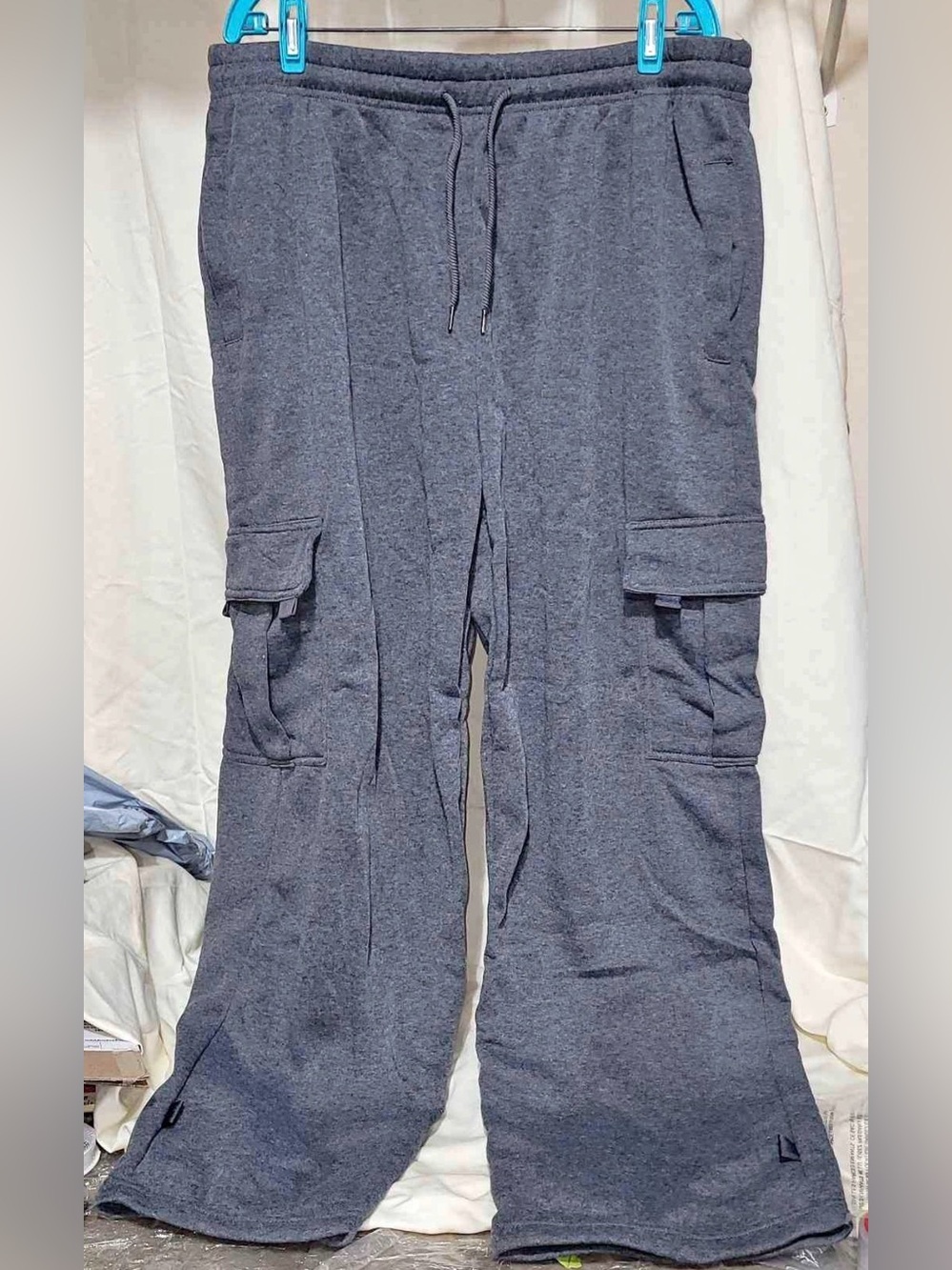 Gray Cargo Lounge Pants Size 5XL